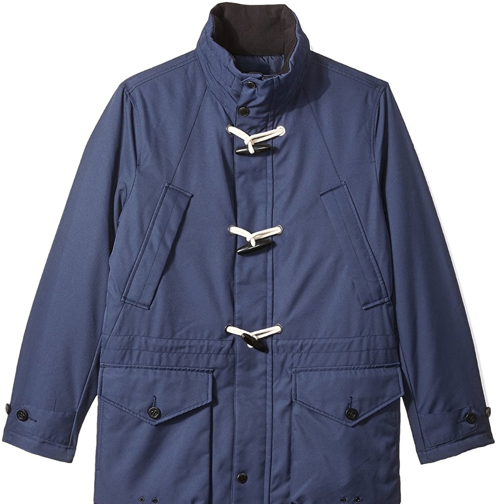 Nautica Water Resistant Hooded Toggle Coat